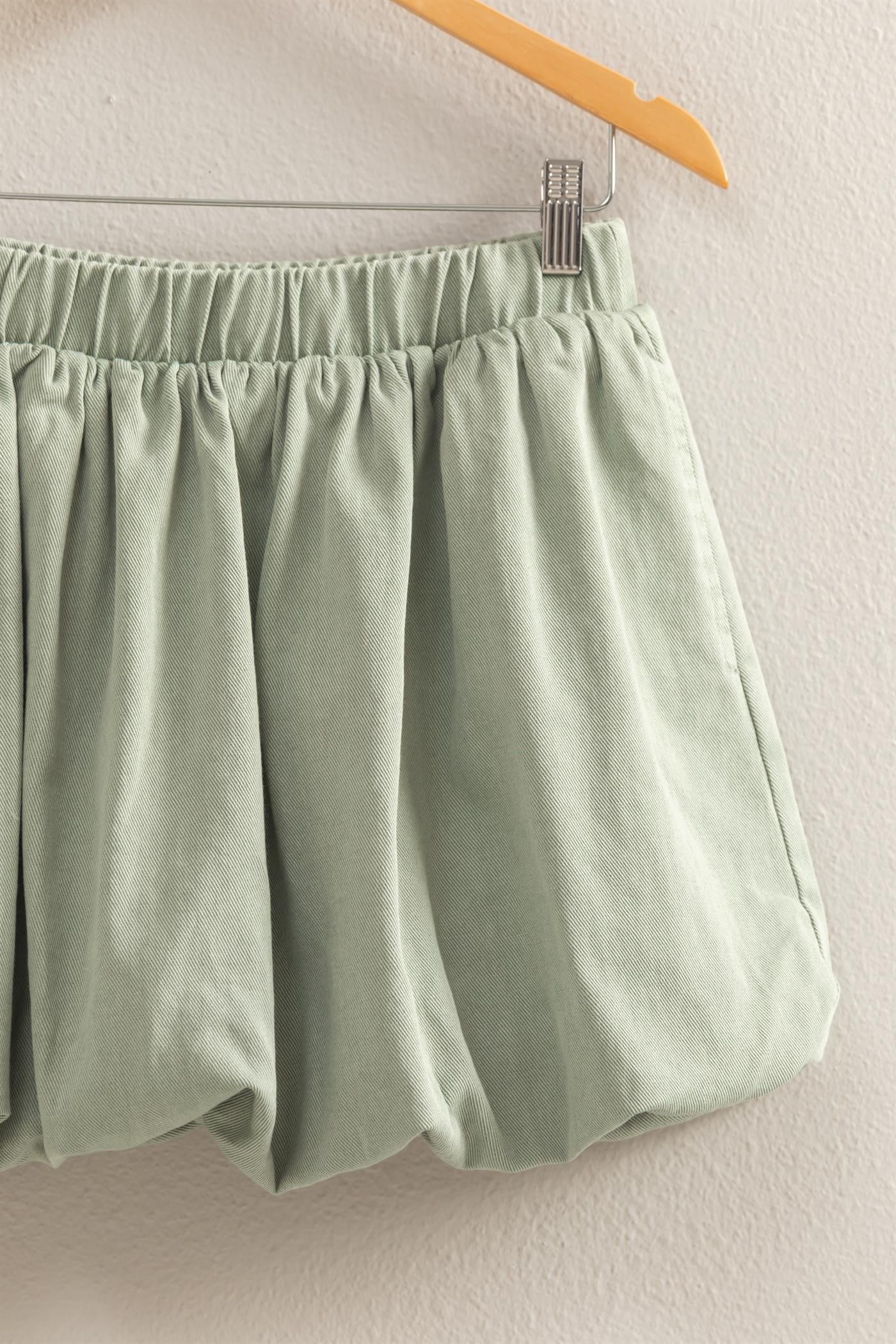 Falda Corta Globito con Cintura Elástica