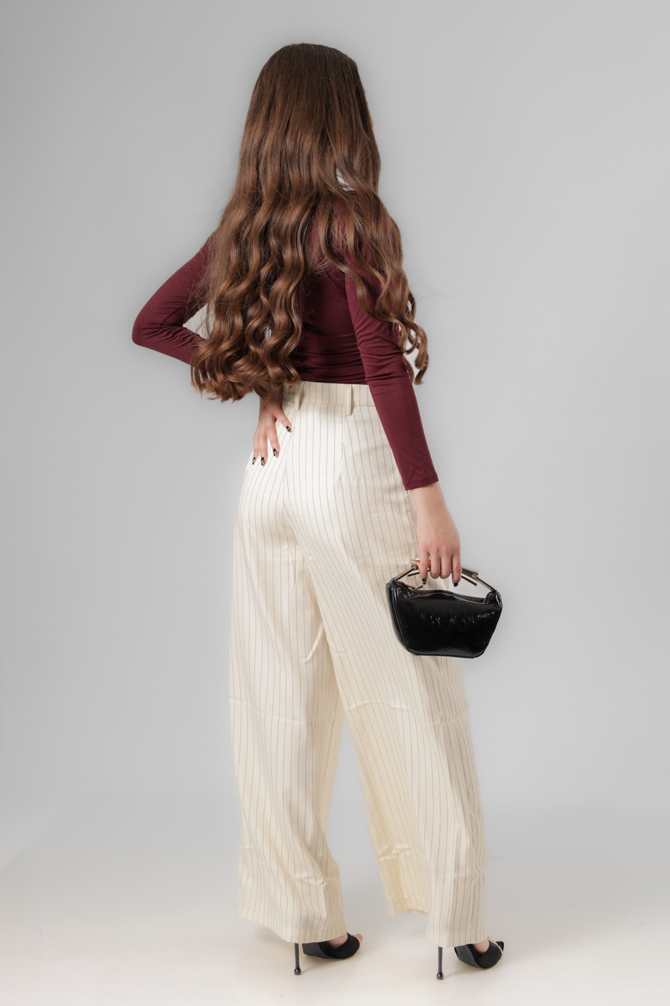 Pantalón de Rayas Elegante para Mujer