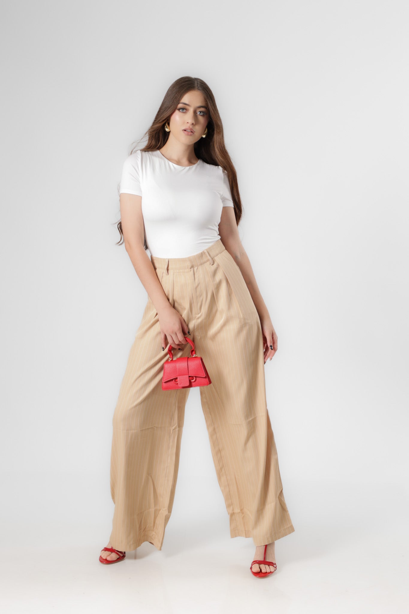 Pantalón de Rayas Elegante para Mujer