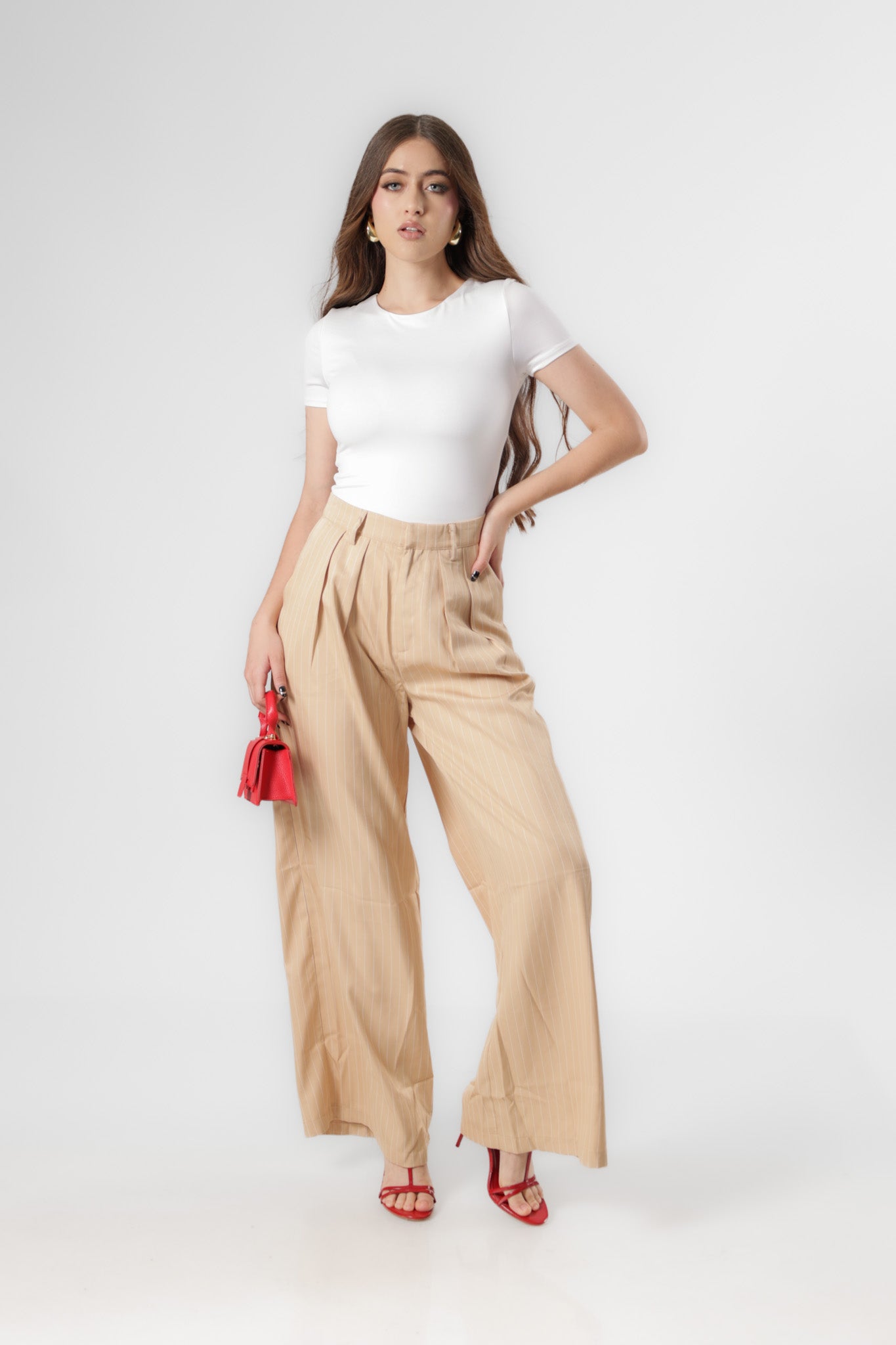 Pantalón de Rayas Elegante para Mujer