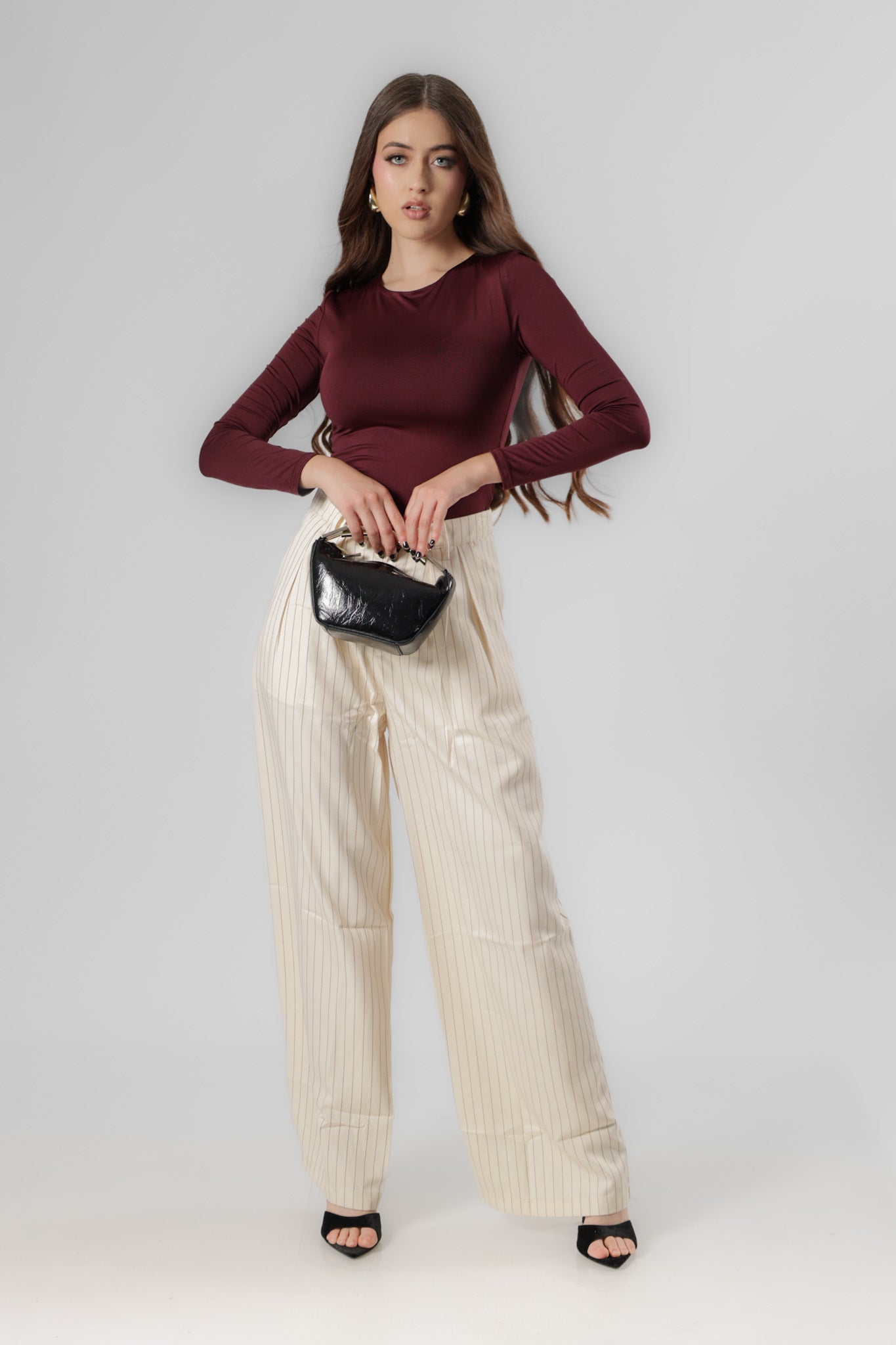 Pantalón de Rayas Elegante para Mujer