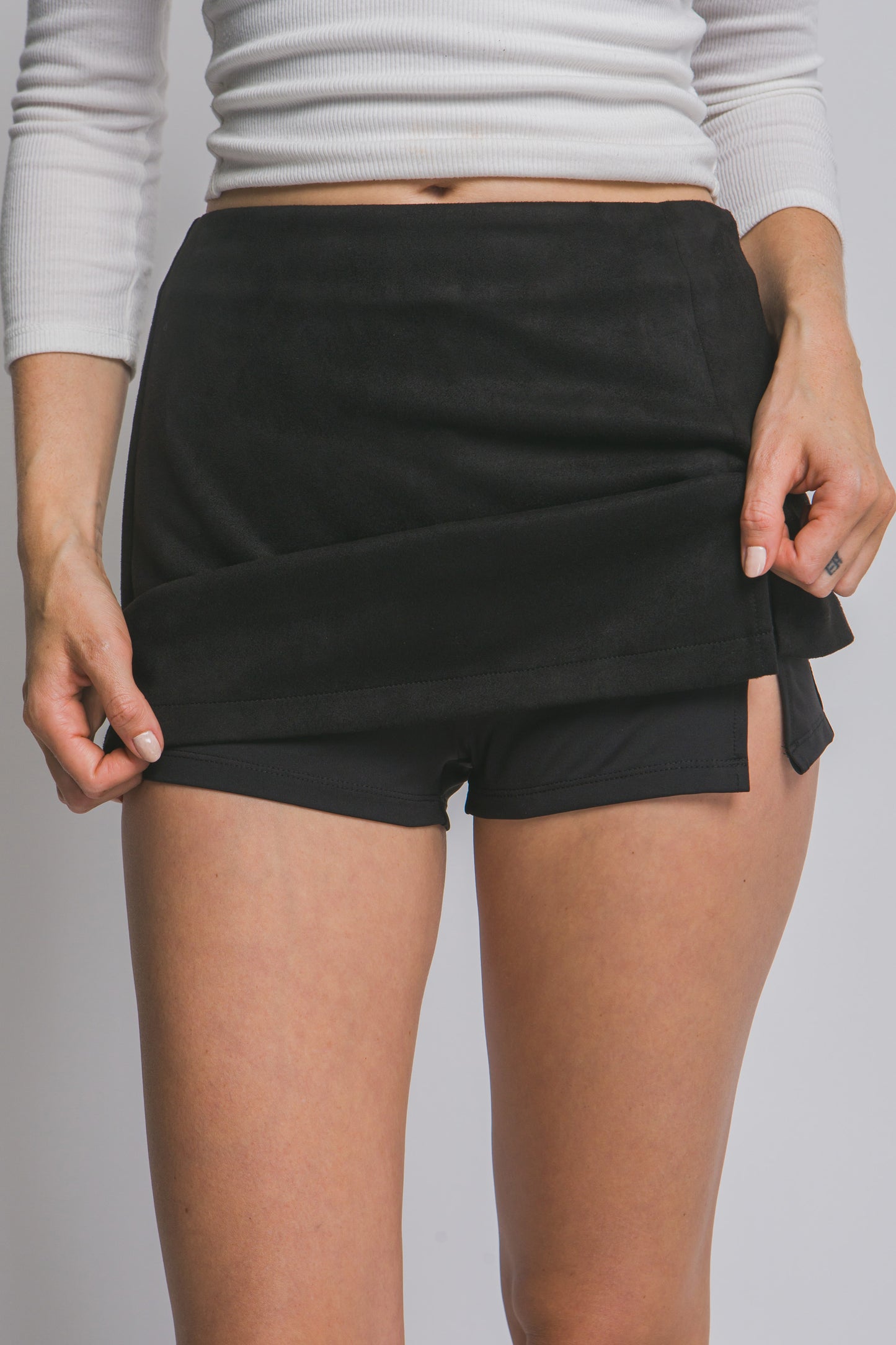 Falda Short de Gamusa