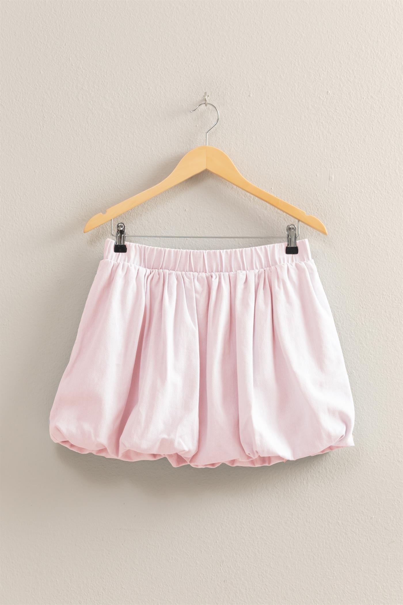 Falda Corta Globito con Cintura Elástica