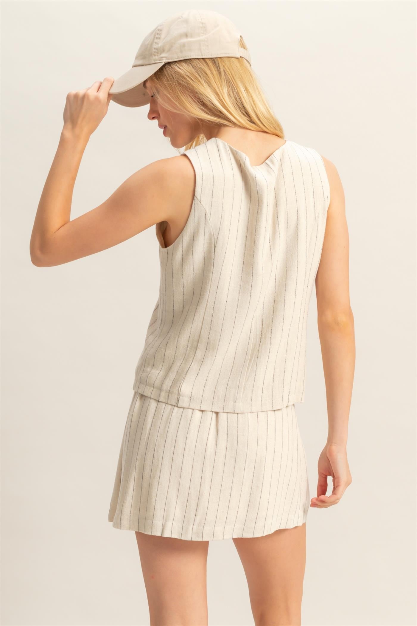 Set de Blusa y Short con Detalles de Lazos