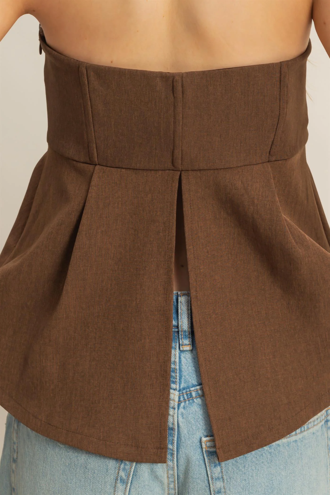 Top peplum elegante
