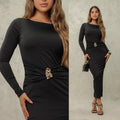 Vestido con Aplicacion
