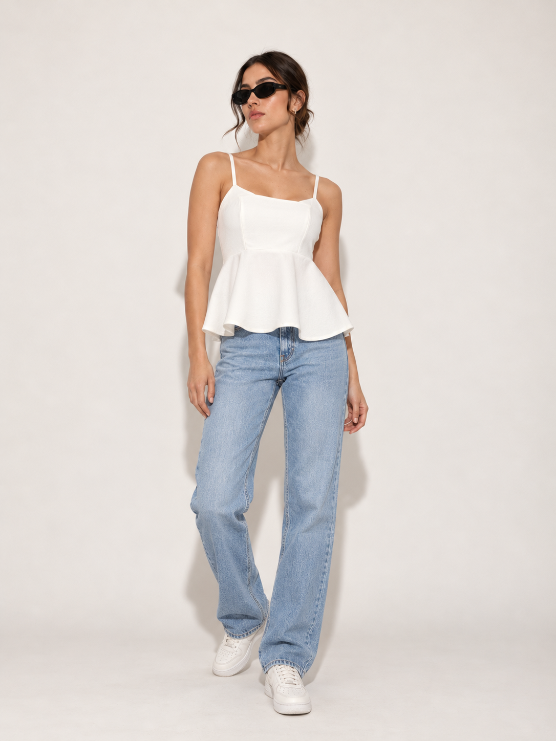 Blusa de tirantes para mujer — Vista completa