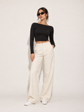 Blusa con escote en espalda — Vista completa
