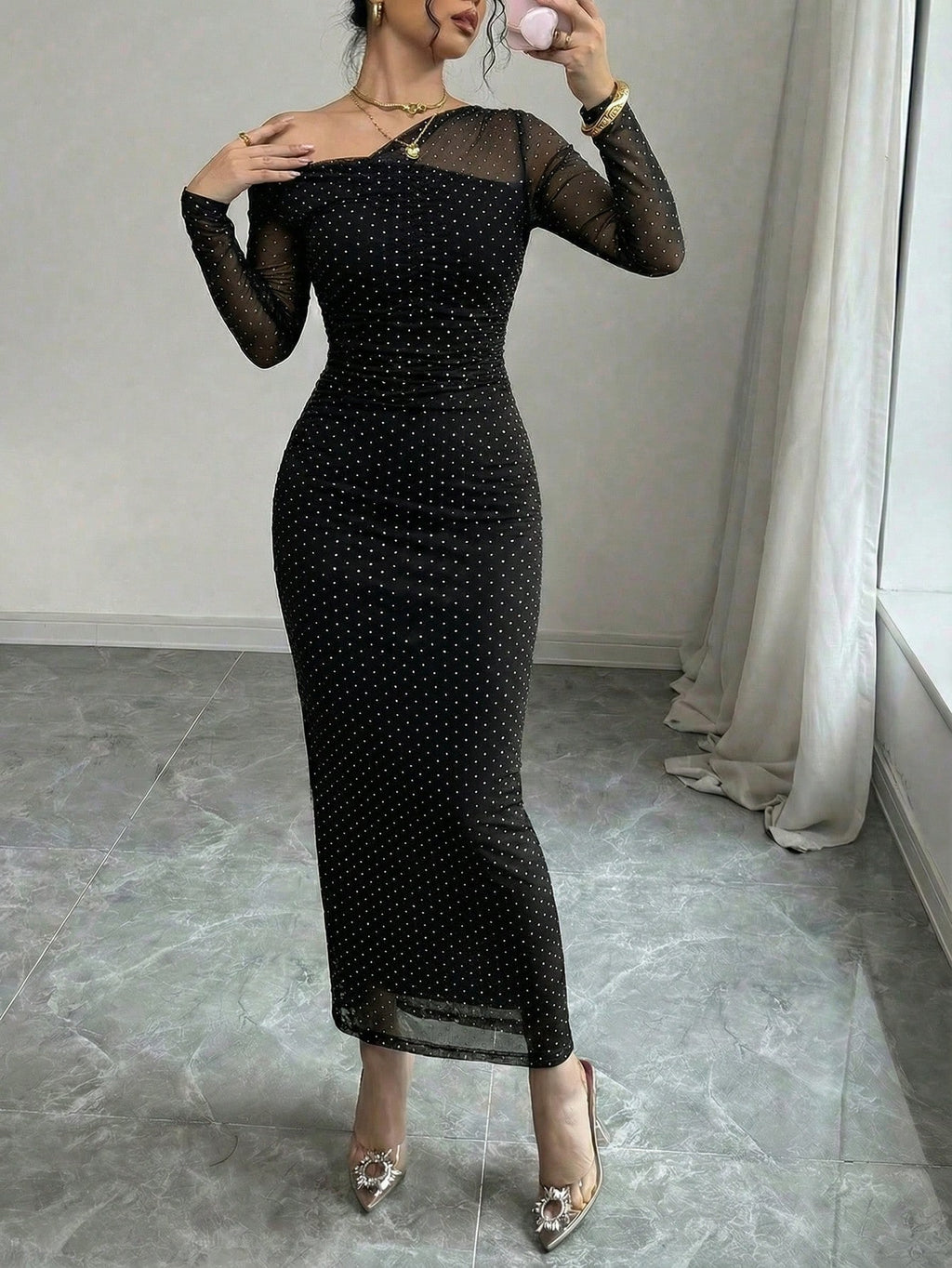 VESTIDO BRILLOS
