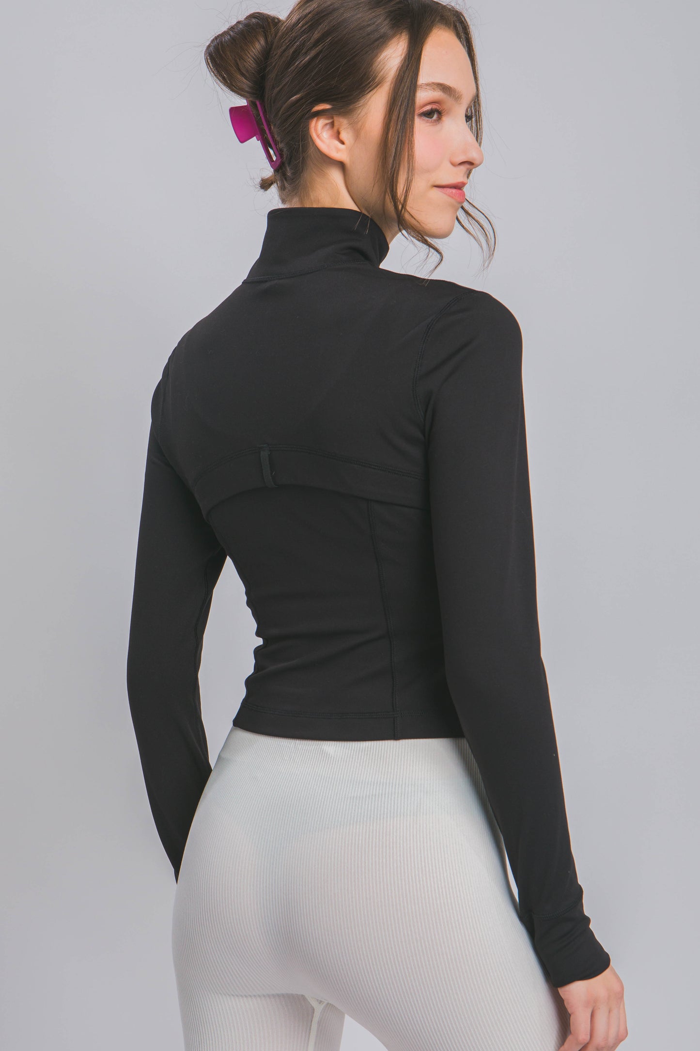 Chamarra Deportiva Sculpt Fit de Cierre Frontal