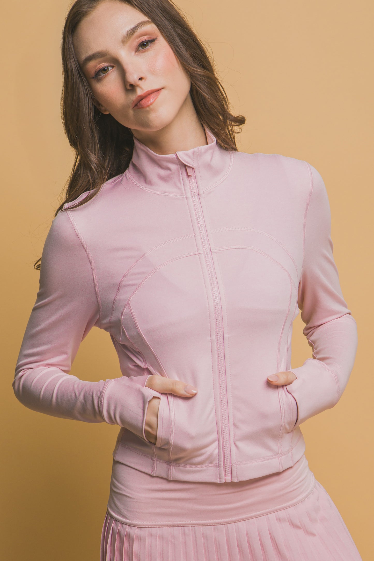 Chamarra Deportiva Sculpt Fit de Cierre Frontal