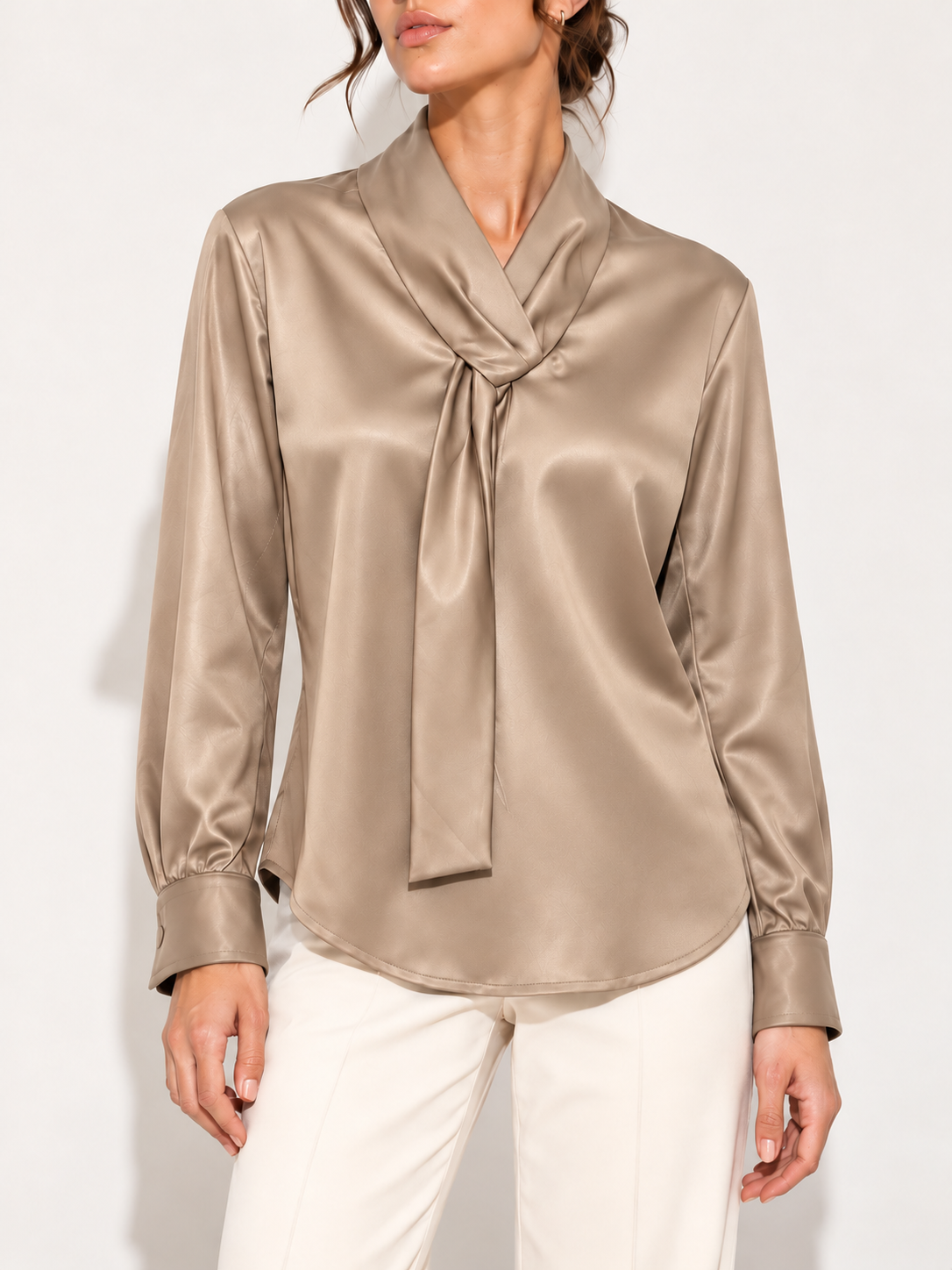 AL26041 Beige detalle con modelo