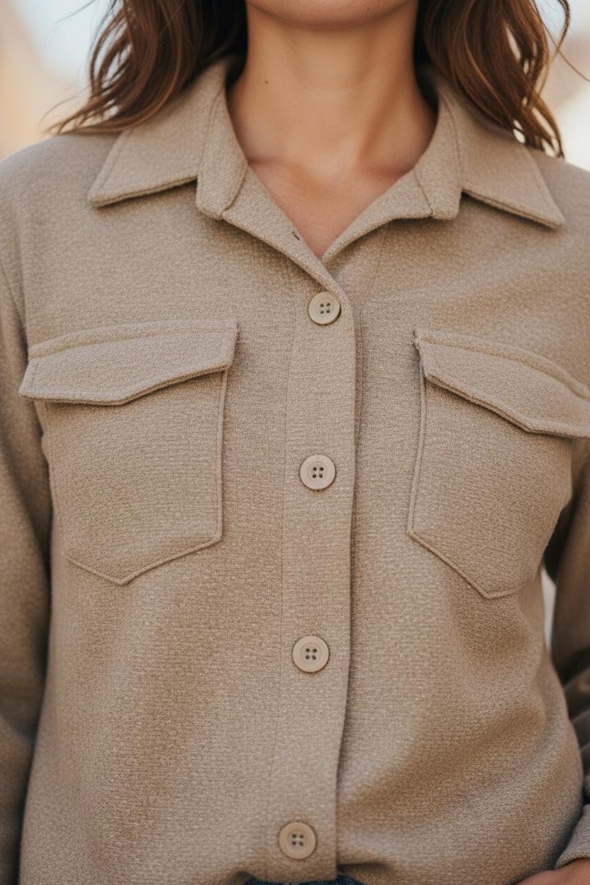 Camisa de lana