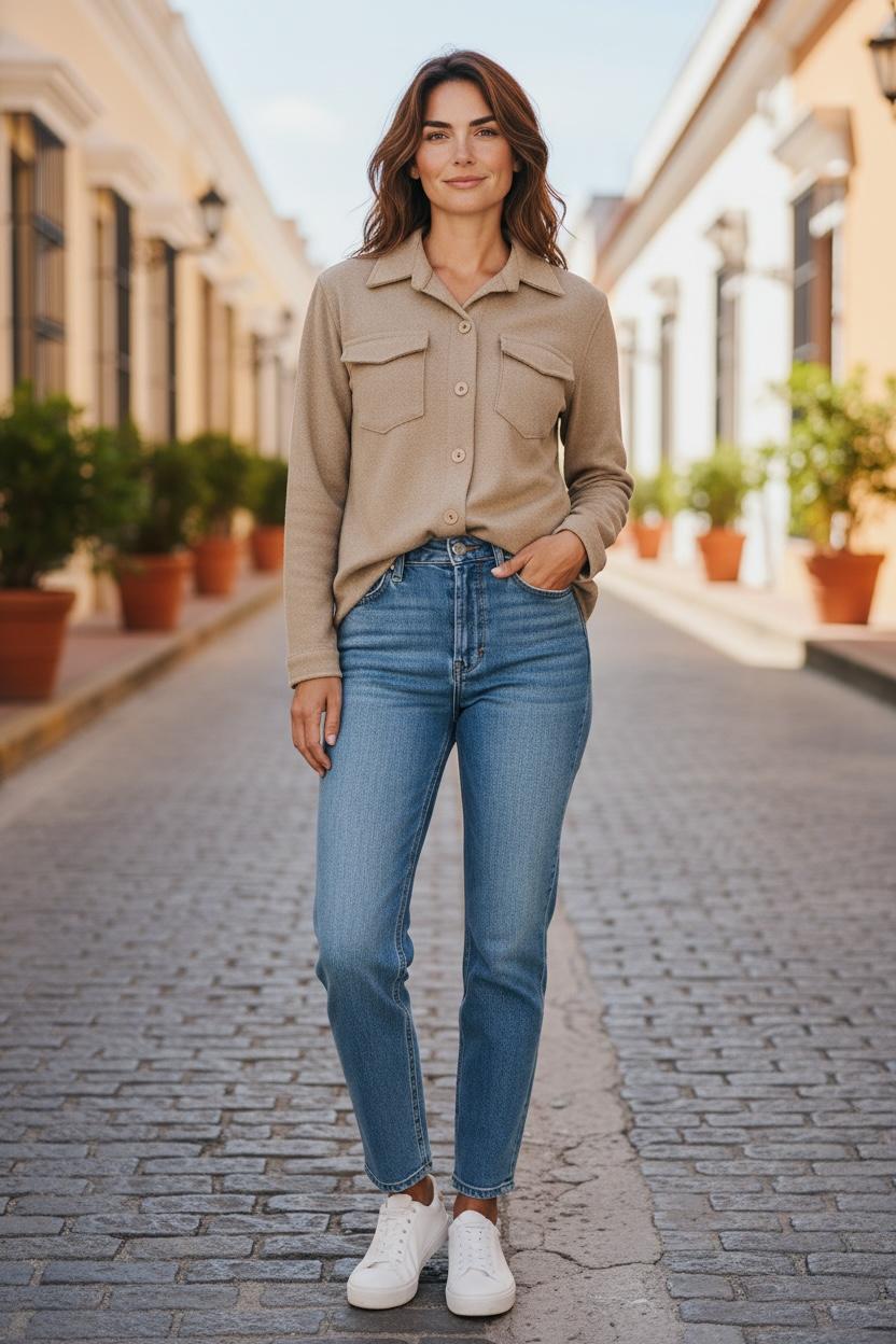 Camisa de lana