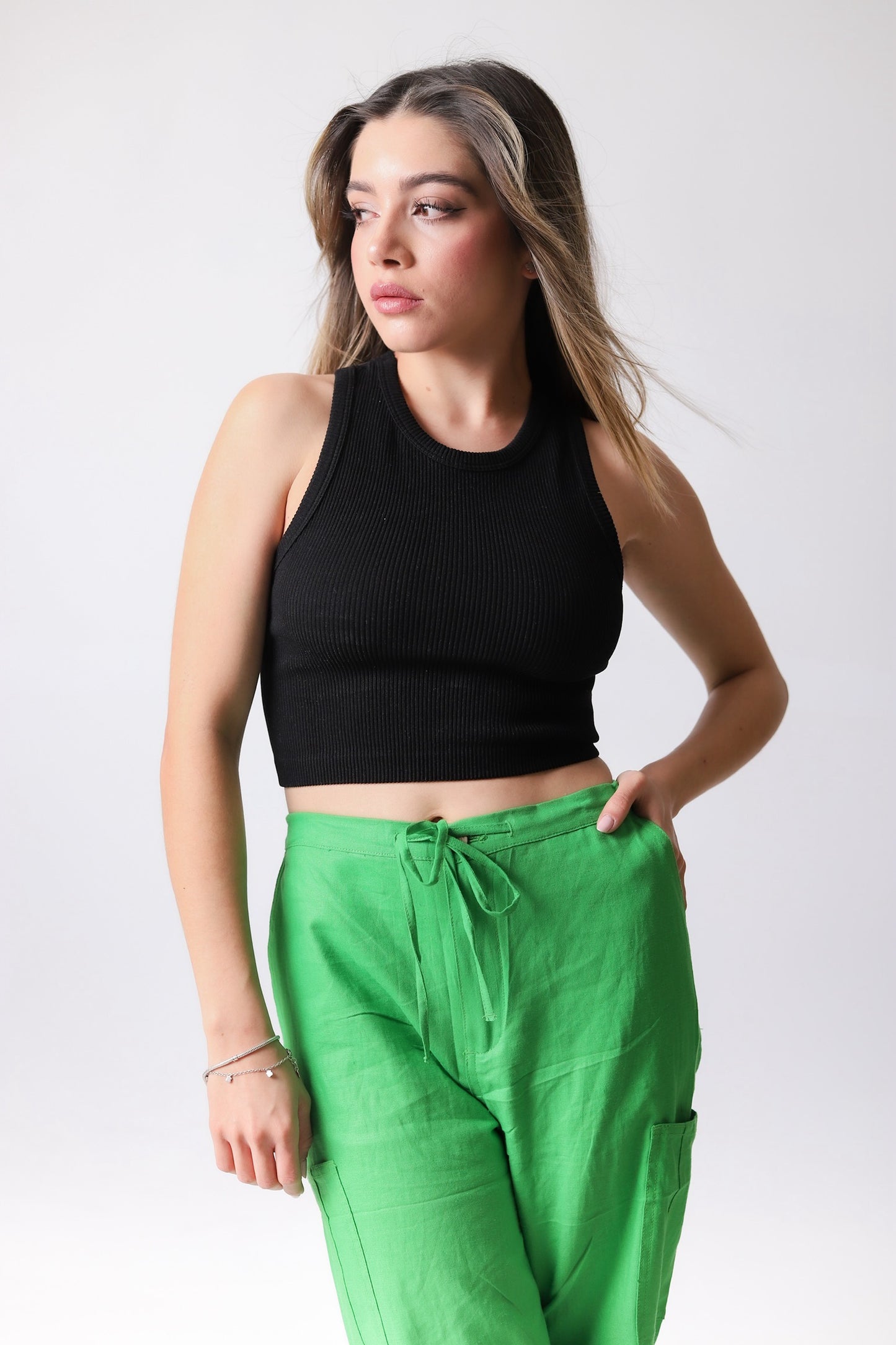 Blusa cropped