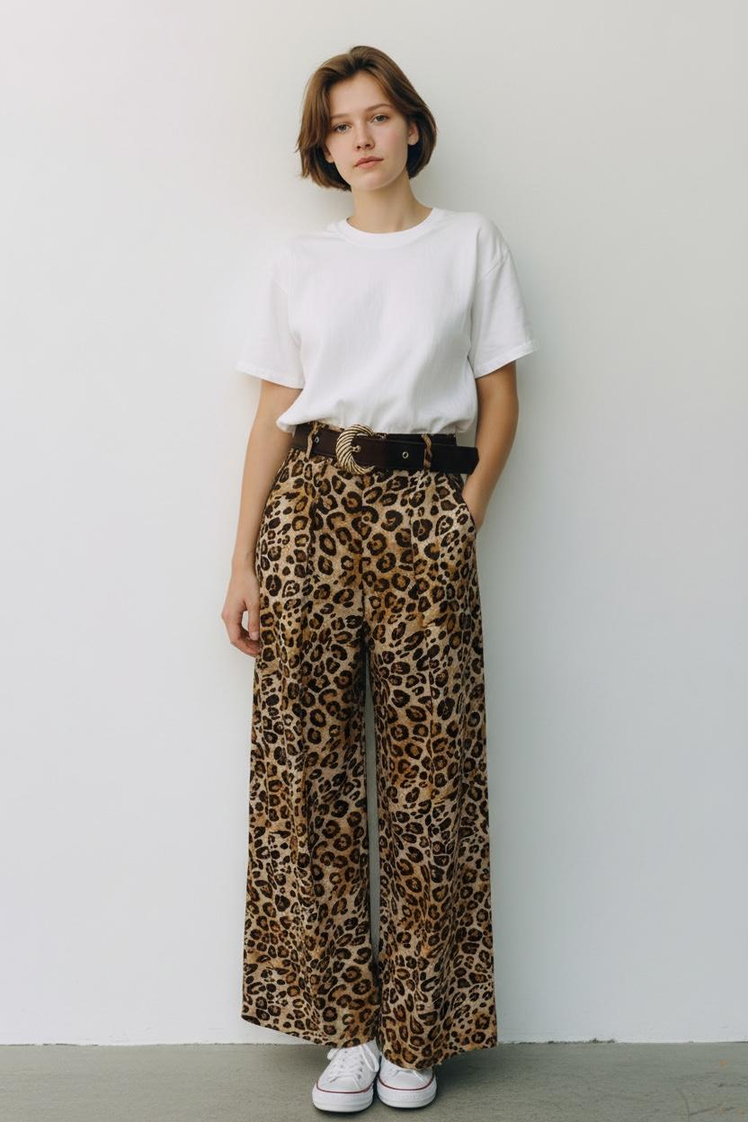 Pantalon Animal Print