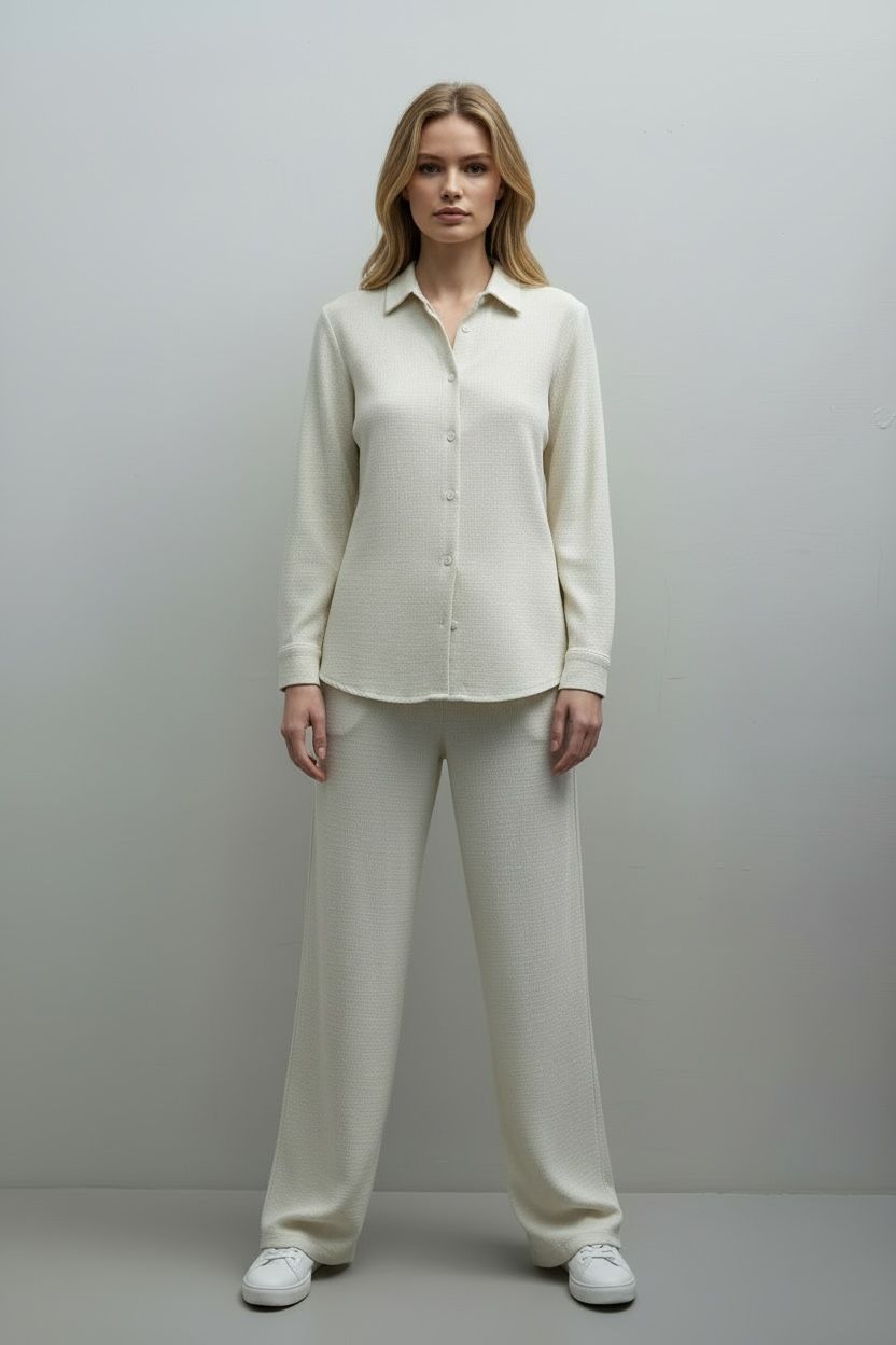Set de camisa y pantalon de lino